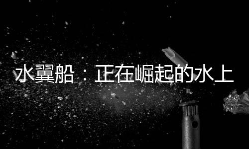 水翼船：正在崛起的水上科技热点
